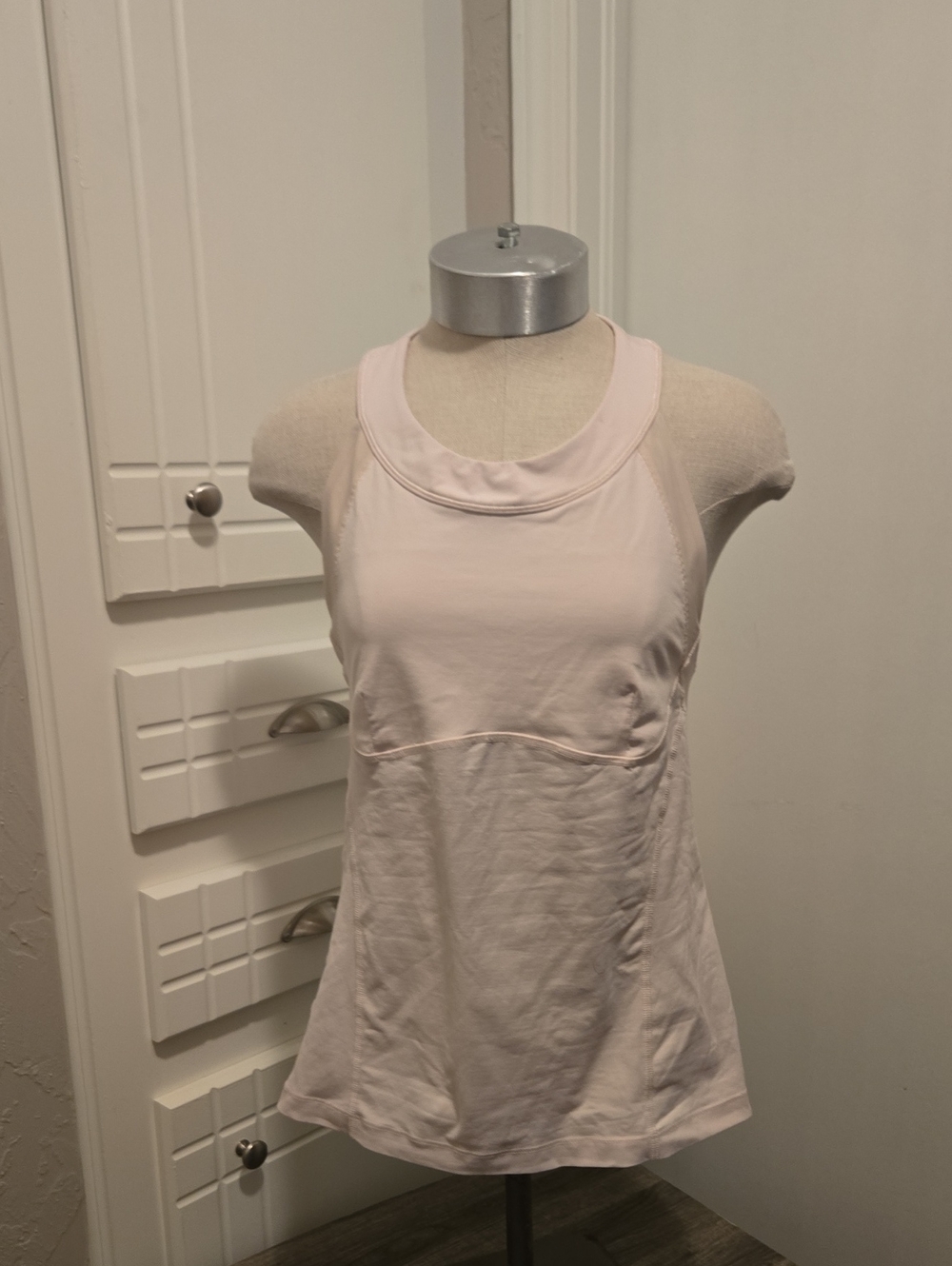 lululemon athletica Pale Pink Racerback Athletic Tank